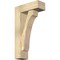 Ekena Millwork Legacy Block Rough Sawn Bracket w/ Offset Brace, Douglas Fir, 6"W x 16"D x 28"H BKT0604X16X28LEC05RDF - alternate 1